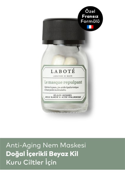 Anti-Aging Doğal Kil Nem Maskesi 4 Kapsül