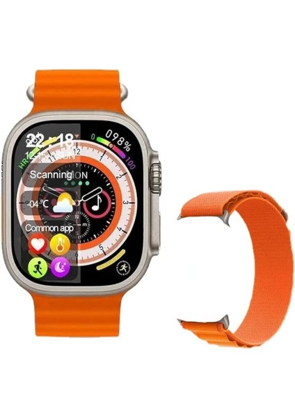 Watch 8 Ultra Hk8 Pro Max 2.02 Inç Amoled Ekran 49MM Ios Android Nfc Akıllı Saat HK8PROMX