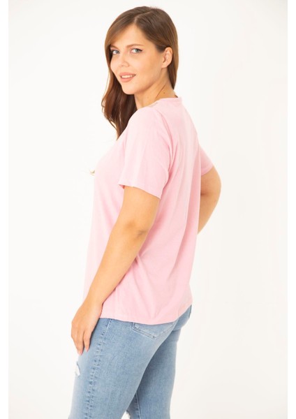 Kadın Büyük Beden Beyaz Pamuk Kumaş Dantel Detaylı Bluz 65N36937 fiyatları