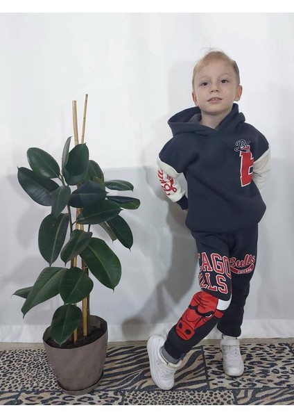 Lolipop Kids Store Chicago Bulls Kapşonlu Eşofman Takımı