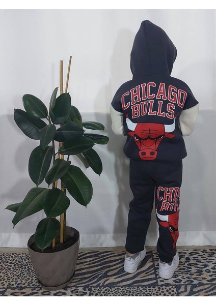 Lolipop Kids Store Chicago Bulls Kapşonlu Eşofman Takımı