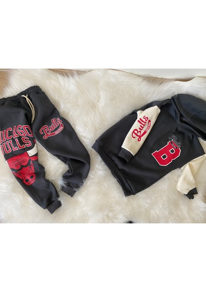 Lolipop Kids Store Chicago Bulls Kapşonlu Eşofman Takımı