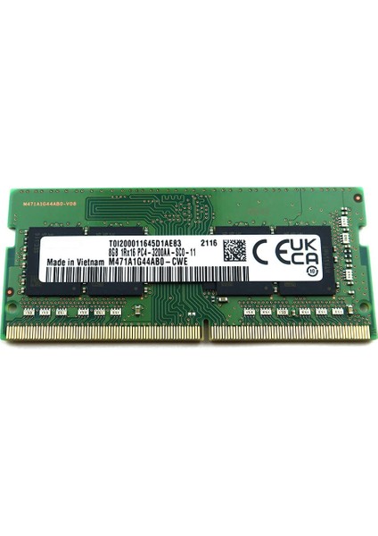 8 GB 3200MHZ Ddr4 CL22 M471A1G44AB0-CWE Ram Kutusuz