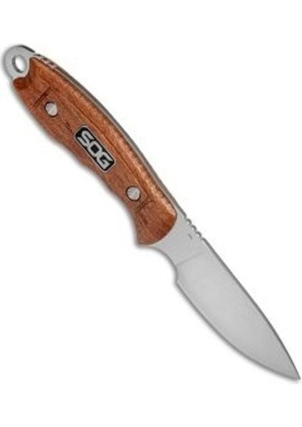 Balıkmarketim Sog HT012L-CP Huntspoint Skinning Ahşap Sap Bıçak
