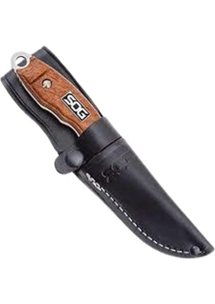 Balıkmarketim Sog HT012L-CP Huntspoint Skinning Ahşap Sap Bıçak
