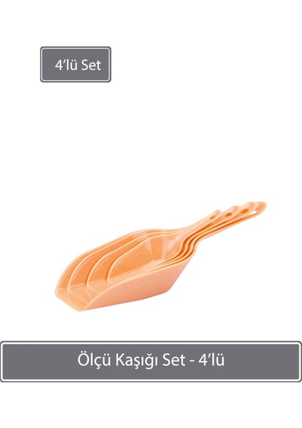 Ölçü Kaşığı Set - 4lü