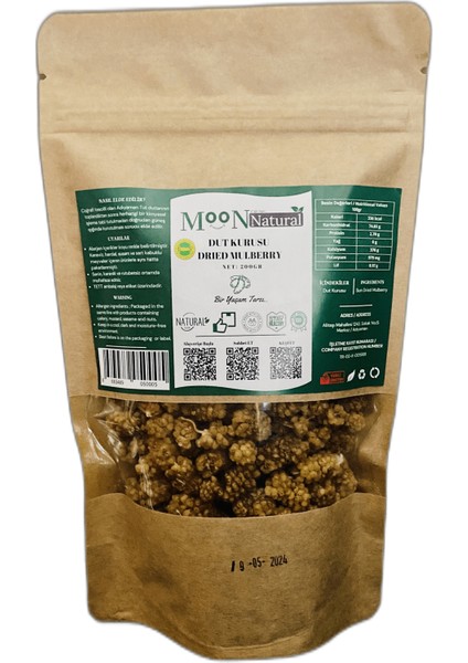 Moon Natural Dut Kurusu / Dried Mulberry