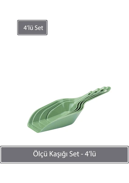 Ölçü Kaşığı Set - 4lü