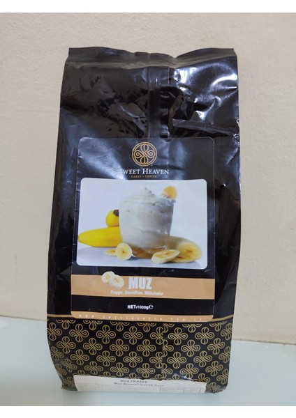 Muz Frappe ( Milkshake ) 1000 gr Poşet