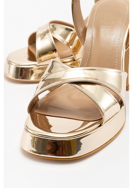 Lello Altın Kadın Topuklu Ayakkabı fırsatları