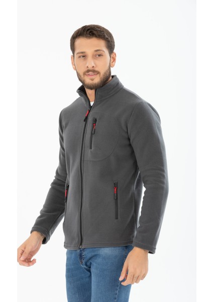 Erkek Polar Üç Cepli Softshell