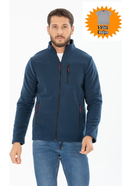 Erkek Polar Ceket (T-SHIRT HEDİYELİ )