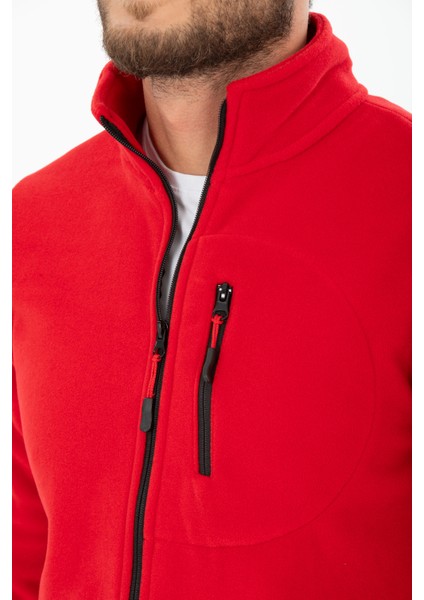 Erkek Polar Üç Cepli Softshell