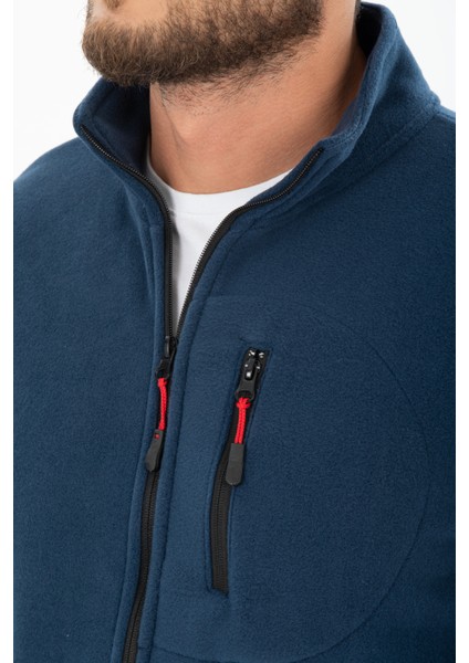 Erkek Polar Üç Cepli Softshell