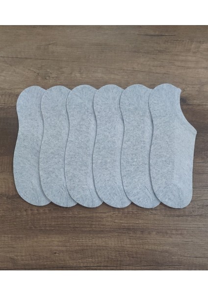 Erkek 6 Çift Pamuklu Sıfır Konç Sneakers Çorap