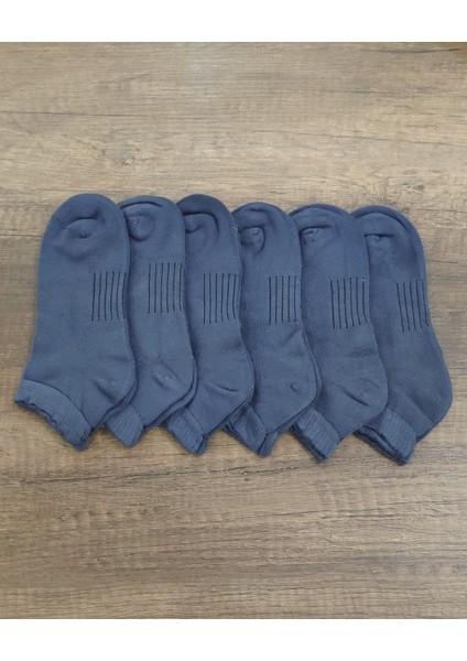 Unisex 6 Çift Bambu Patik Çorap Dikişsiz