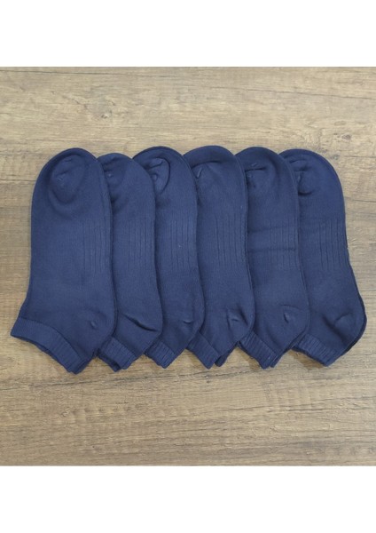 Unisex 6 Çift Bambu Patik Çorap Dikişsiz