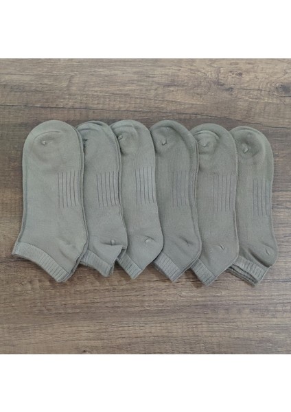Unisex 6 Çift Bambu Patik Çorap Dikişsiz