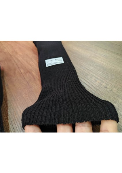 Kadın Lastiksiz Dizaltı Yün Çorap 3 Çift Gerçek Yün fırsatları