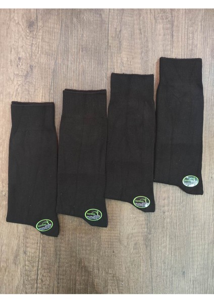 Erkek Bambu Dikişsiz Çorap 4 Çift Klasik fiyatları
