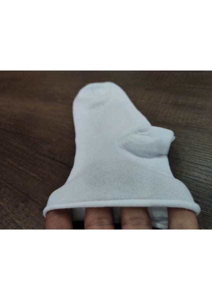 4 Çift Kısa Konç Lastiksiz Çorap Pamuklu Dikişsiz Seri fırsatları