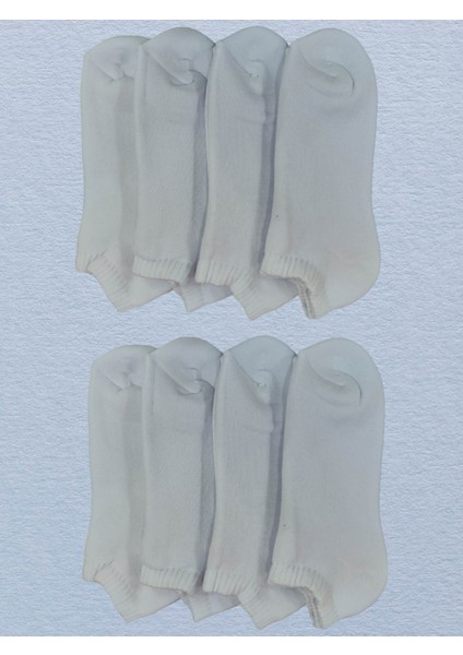 Unisex 8 Çift Havlu Kısa Patik Çorap