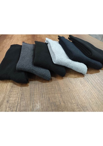 Erkek 6'Lı Kalın Havlu Çorap Pamuklu modelleri