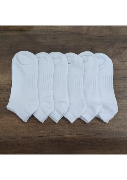 Unisex 6 Çift Bambu Patik Çorap Dikişsiz
