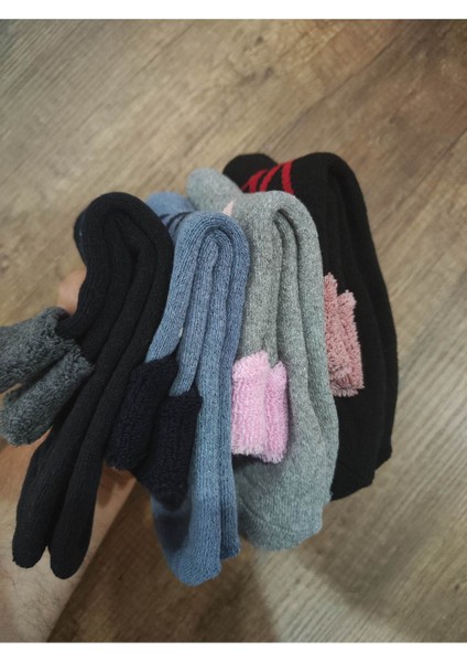 Çocuk Havlu Çorap 8 Çift Pamuklu modelleri