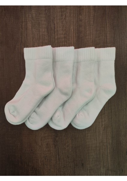 Çocuk Taban Altı Havlu Çorap 4 Çift Pamuklu Dikişsiz Burun fiyatları