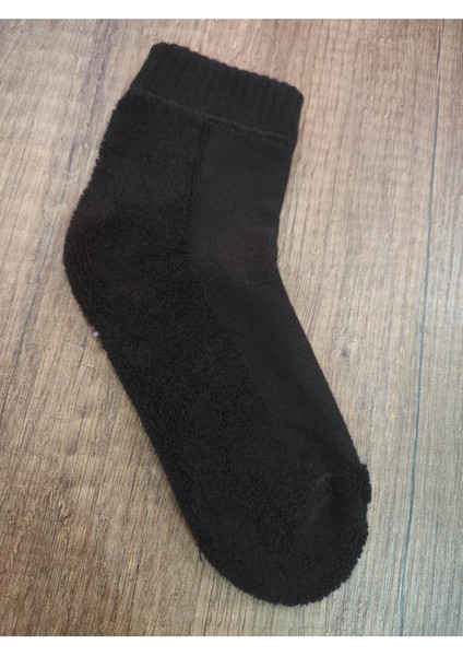 Çocuk Taban Altı Havlu Çorap 4 Çift Pamuklu Dikişsiz Burun indirimleri