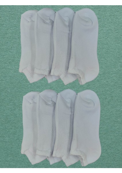 Unisex 8 Çift Havlu Kısa Snekers Çorap