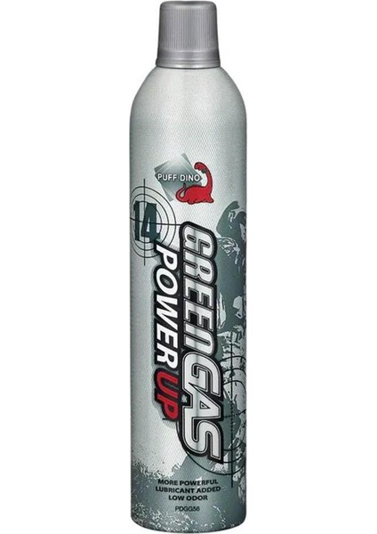 Mas Tactical Puff Dino Airsoft Red Gaz 560 ml