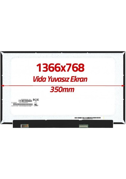 N156BGA-EA3 Rev.c1 15.6" 30 Pin Ekran Hd Panel