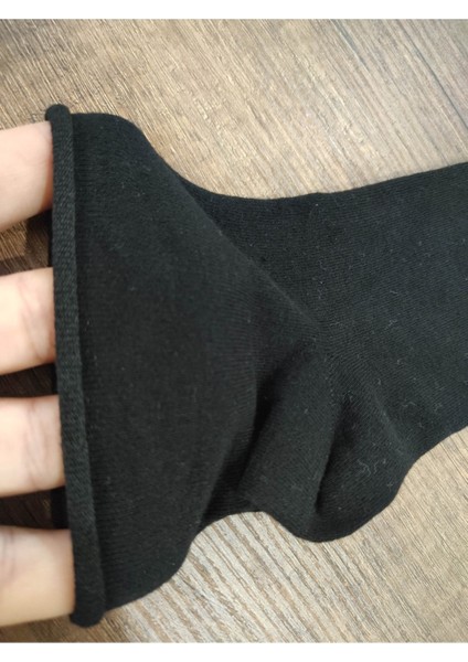 4 Çift Kısa Konç Lastiksiz Çorap Pamuklu Dikişsiz Seri modelleri