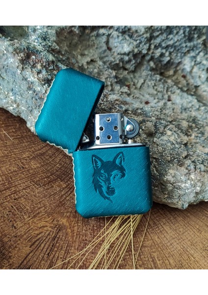 Deri Kılıflı Zippo Çakmak