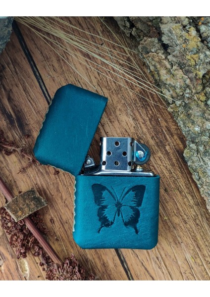 Deri Kılıflı Zippo Çakmak