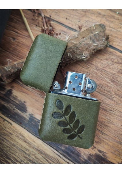 Deri Kılıflı Zippo Çakmak