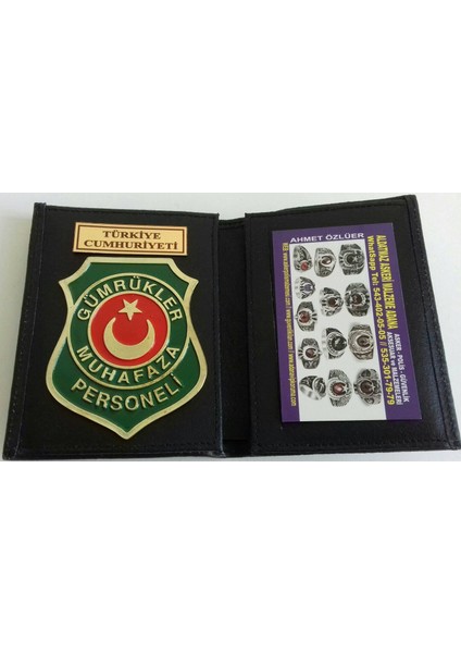 Gümrük Muhafaza Rozetli Cüzdanı Satınal.-Sadece,kurum Adresıne Göderilir,sivil Adrese Gönderilmez