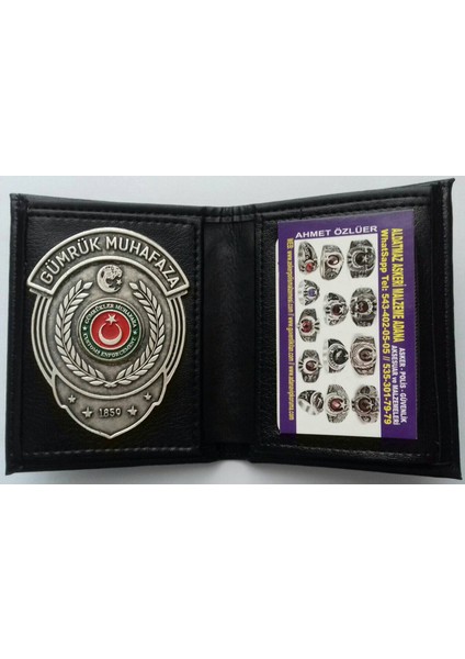 Gümrük Muhafaza Rozetli Cüzdanı Satınal.-Sadece,kurum Adresıne Göderilir,sivil Adrese Gönderilmez