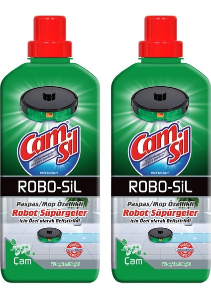 Robot Süpürge Robo-Sil Yüzey Temizleyici Çam 900 ml x 2 Adet