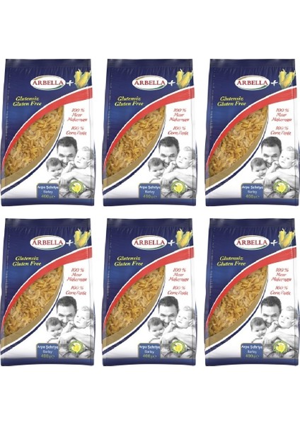 Plus Glutensiz Arpa Şehriye 400 gr x 6 Adet