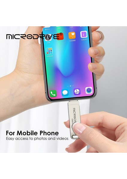 64 GB 2'si 1 Arada Otg USB 3.0 ve Usb-C Flash Kalem Sürücüsü Memory Stick Usb3.0 Flash Disk (Yurt Dışından)