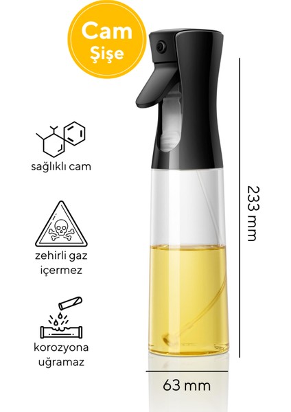 Airfryer Cam Sprey Yağdanlık Lspr-01 fırsatları