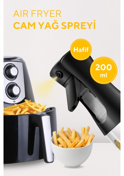 Airfryer Cam Sprey Yağdanlık Lspr-01