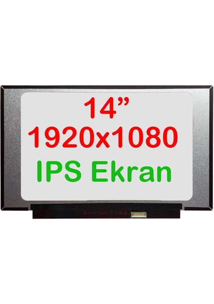 Dell Inspiron 5401-S65G7F82N 14" Full Hd IPS Ekran 30 Pin