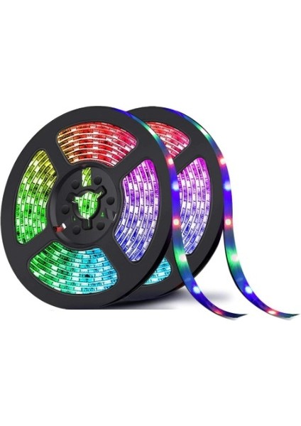 Üç Çip Şerit LED Dış Mekan (Rgb)