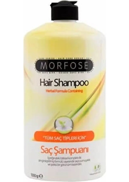 Morfose Şampuan Bitkisel Tuzsuz 1000 Ml
