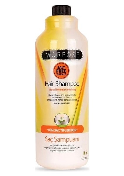 Morfose Şampuan Bitkisel Tuzsuz 1000 Ml fiyatları