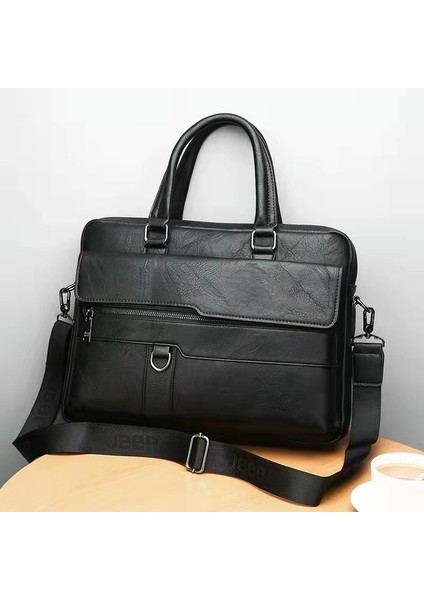 Erkek Omuzdan Askili Retro Erkek Evrak Iş Bilgisayar Erkek Crossbody Çantası (Yurt Dışından)
